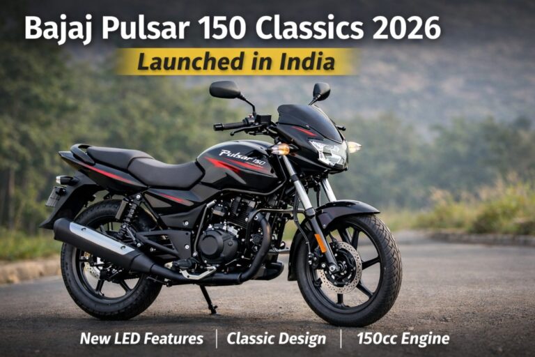Bajaj Pulsar 150 Classics 2026 launched in India with updated LED features and classic design